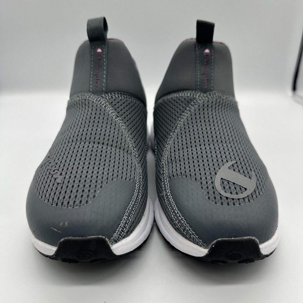 Champion Asana Shoes Womens‎ Size 8.5 W Gray Slip On Walking Sneakers CA100321